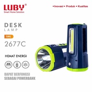 Senter luby 25 Watt baterai 15000 mah 2677 C senter besar Jumbo super tahan lama 50 jam