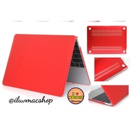 MATTE RED Protection Case for Macbook Retina 12 A1534 Pro 13 A1706/A1989/A2159/A1708