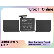 A1713 A1708 EMC 3164 2978 MLL42LL/A MLL42LL/A* MPXQ2LL Late 2016 Mid 2017 Laptop Battery