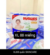Tã quần Huggies dry skin tràm trà XL 84+4 miếng date mới