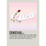 【READY STOCK】Poster Cover Album Songs4u by Cuco for room/wall/gift