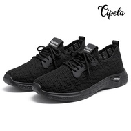 Cipelashop B27 UNISEX Korean Style Slip-On Shoes Made of Premium Knitted Synthetic Rubber