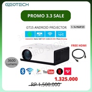 MINI PROJECTOR GEOTECH GT15 ANDROID PROYEKTOR MINI 3600 LUMENS - STORENMR