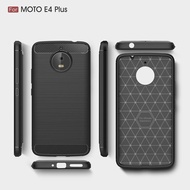 CASE IPAKY CARBON MOTOROLA MOTO E4 PLUS - SOFT CASE IPAKY CARBON FIBER EXELLEN - BLACK