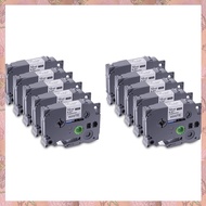 (NVIS) 10-Pack Label Maker Tape for TZe-231 -231 Laminated P- Label Maker Tape for Model PT D200 D21