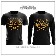T Shirt Tanah Melayu Black Baju Lelaki Perempuan
