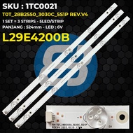 TCL TV Backlight 29 InchTCL L29E4200B L29E4200 T0T_28B2550_3030C_5S1P REV.V4