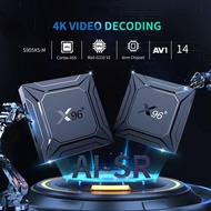 [NEW] Kotak TV Pintar Android 14 1000m 4k Pemain Media Amlogic S905x5m Kotak Tv Android Bt 2.4g&5g D