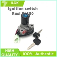 ✗ ❁ MOTORCYCLE RUSI DL150 IGNITION SWITCH./RUSI DL 150 high quality parts