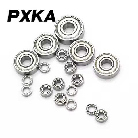 10Pcs mini miniature bearing MR52 MR62 MR63 MR74 MR83 MR84 85 MR93 MR95 MR104 MR105 MR106 MR115 MR12