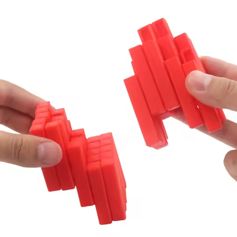 Interactive modular cube, 3D printed unique stress relieving toys and tactile experience