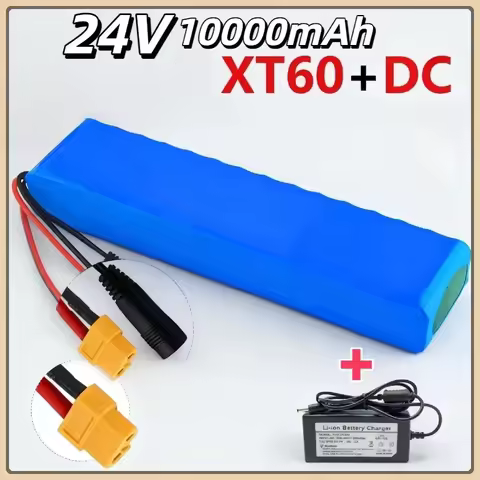 For 250W/350W Scooter Replacement Battery – 10Ah 24V/25.2V Lithium Pack with Charger Reliable Power 