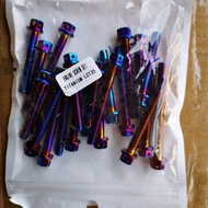 LC135 ENGINE SCREW Set Titamium