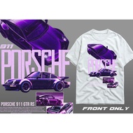 CAR T-SHIRT /911 PORSCHE / Streetwear Premium cotton shirt / slim fit /
