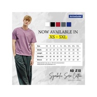 Cotton Adult Basic 210GSM Round Neck T-Shirt (AG210)