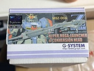 G-SYSTEM 1/60 PG ZETA GUNDAM mega launcher resin kit PG Z高達大砲