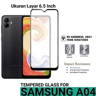 Samsung Galaxy A04 Full Clear Tempered Glass Screen Protector
