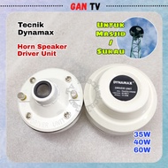 Dynamax 40W / 60W 16Ohm Horn Speaker Driver Unit Horns Masjid Surau 40Watt 60Watt GANTV