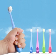 Ultra-Fine Soft Kids Toothbrush Million Nano Bristle Children Tooth Brush U-Shaped Infant Silicone Teether Baby Finger Training