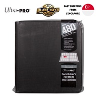 Ultra PRO Deck Builder’s 12-pocket TCG Premium PRO Binder (480 cards) - Black