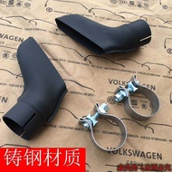 12-15 Audi Modified New Sqre Tailpipe A6L Upgraded to Oril Factory Exhaust Adapter