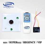 [ORIGINAL] ELMARK CeilingFan PCB/REMOTE/CAPACITOR for 921/911/8585/333/Super123/REGENCY/VIPSeries