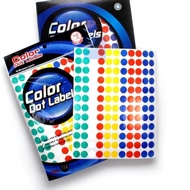 Tom & Jerry color Dot/ round label sticker no. 114 (13mm)