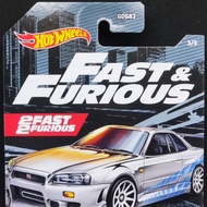 HOTWHEELS SKYLINE NISSAN R34 FF
