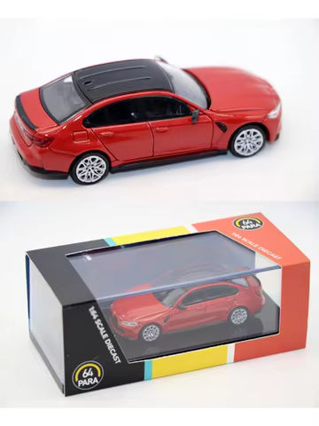 PARA 1/64-scale G80 M3 two-door coupe alloy car model 7cm