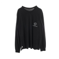 【二手】Chrome Hearts 長袖T卹 CH Plus 十字印花圓領純棉 CH Plus 十字印花 男款 二手 B