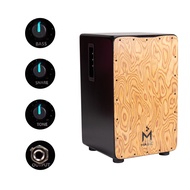 Magie Cajon Drum รุ่น PMSP 100B กลองคาฮองไฟฟ้า ภาคไฟฟ้าต่อแอมป์ คาฮองมากี เครื่องดนตรี เครื่องเคาะจั