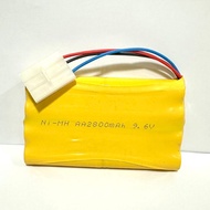9.6v AA2800mAh 3pin Battery Rechargeable for RC