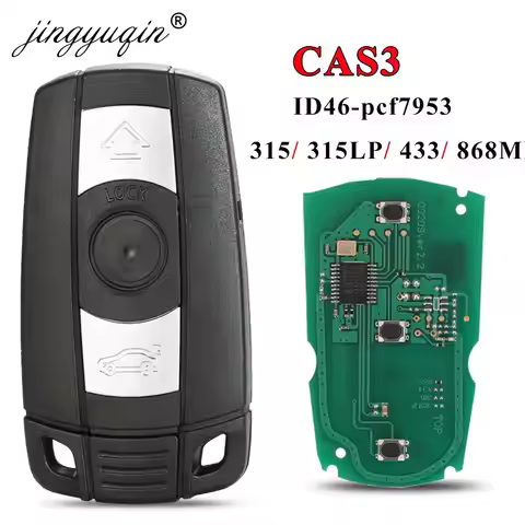 jingyuqin CAS3 CAS3+ Car Remote Key 315 /315LP /433/ 868MHz for BMW E60 E70 E90 1/3/5/7 Series X5 X6