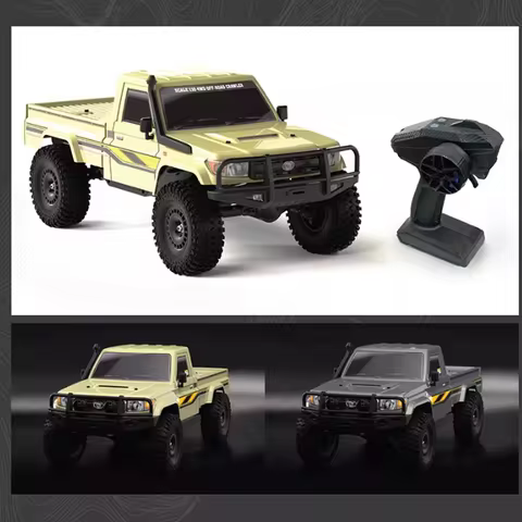 Yk 41011 Se 1/10 Rc Electric Brush Four-Wheel Drive Pickup Truck Climbing Car Off-Road Vehicle Diffe