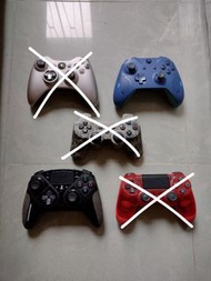原裝 PS4, PS3,xbox,xbox series X 手掣5個