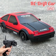 【HOT SALE】6 colors 4WD 2.4G 1/24 Drift RC Car On-Road Vehicles RTR Model