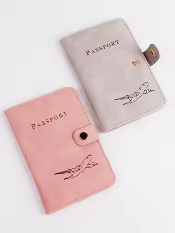 Passport Cover Case Passport Holder Wallet Card Holder Hot Stamping Fashion Travel Accessories