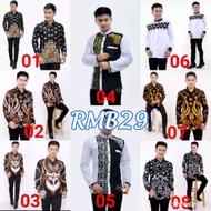 KEMEJA BATIK PANJANG RMB29