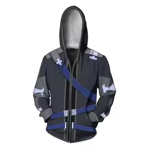 Anime Cosplay Anime Sword Art Online SAO Hoodie Kirito Kirigaya Kazuto Yuuki Asuna Print Casual Swea