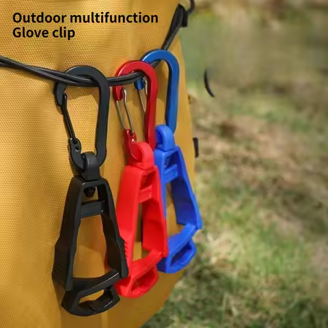 1PC Multifunctional buckle clip camping tool clip glove clip quick buckle backpack plug-in opening h