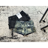 Zip-up shorts 7063