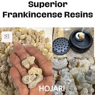 SI Frankincense Resin Royal Hojari White Yellow and Green from Oman and From Ethiopia  High Quality Frankincense Resins