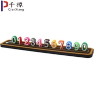 Wholesale 4D Three-Dimensional Mobile Phone Phone Number Plate Creative Car Interior Decorations Cut