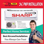 Sharp 1.0HP, 1.5HP &amp; 2.0HP J-Tech Inverter Aircond (AHX-VED) Inverter Air Conditioner with Powerful Jet Mode