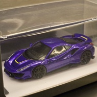 DCM 1/64 Ferrari Novitec 488 Pista Purple