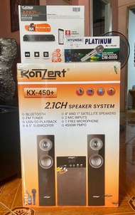 KONZERT KX-450+ w/ Platinum Jr. Lite