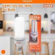 KEMI 12V DC 18W 3U BULB (DAYLIGHT / WARMWHITE)