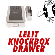 LELIT Knockbox Drawer Stainless Steel fits under Espresso Machine
