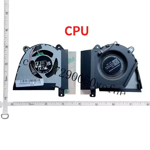 New Laptop Cpu GPU Fan For ASUS ROG Zephyrus 14 2022 G14 GA402R GA402RJ GA402RK 2022/GA402X 2023 13N