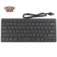 Wire Keyboard Ultra-Thin Quiet Small Size 78 Keys Mini Multimedia Usb Keyboard For Laptop Pc